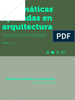 Matemáticas Aplicadas en Arquitectura