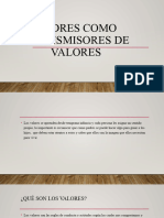 Taller Valores Padres