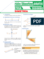 Simetría para Segundo Grado de Secundaria