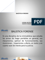 Balística Forense I