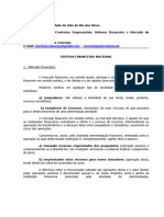 Sistema Financeiro - Mercado de Capitais - Comissão de Valores Mobiliários - Blockchain