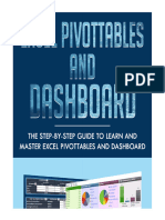 Excel Pivottables and Dashboard Guide-1