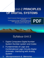 Avionics Unit-2 PRINCIPLES: of Digital Systems