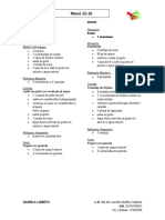 Ejemplo Plan Alinenticio - Menu 15-16