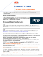 Documents - A - Fournir (1) Visa Bresil Vitem IV Etudes Stage Et Rotary