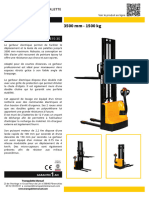 TMGE15-35 - Gerbeur Élec 1,5T 3500mm