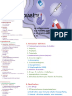 Pancréas Endocrine (Diabète)