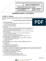 Devoir de Synthèse N°2 2ème Semestre - SVT - Bac Sciences Exp (2018-2019) MR Faouzi