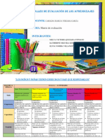 Matriz de Evaluación Semana 12