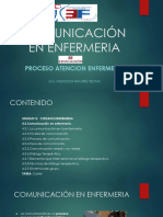 Comunicación en Enfermería.