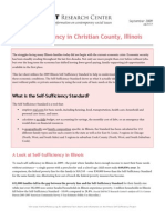 Self-Sufficiency in Christian County, Illinois