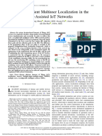 Energy-Efficient Multiuser Localization in The RIS-Assisted IoT Networks