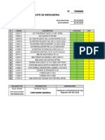 Ajuste de Inventario TR Automarco - NC Interempresa