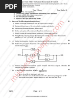 Be - Mechanical Engineering - Semester 5 - 2023 - May - Mechanical Measurements and Controlsrev 2019 C Scheme