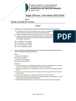 FT 5 - Revisão e Aplicação de Conceitos