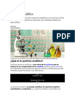 Química Analítica