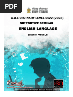 2023 OL English Language Model Paper