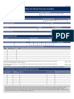 CHUBB JURIDICO Formulario de Conocimiento Del Cliente Persona Jurdica 2021