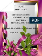 Plan Estrategico Jardin Dulce Infancia