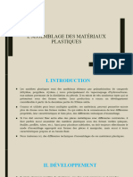 L'assemblage Des Matériaux Plastiques - Final