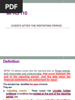 MFRS 110 After Reporting Period