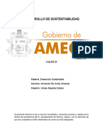 DESARROLLO DE SUSTENTABILIDAD - Ameca Jalisco