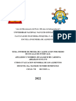 Informe de Prueba de Calificacion Por Medio de Escalas de Intervalo