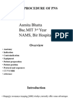 Mri Procedure of PNS