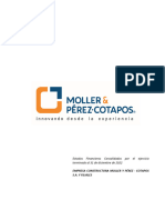 Estados Financieros 2022 Moller Perez-Cotapo