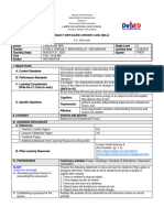 Daily Detailed Lesson Log (DLL) : Elicit