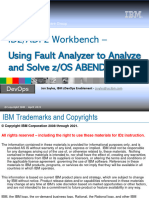 IDz Workbench - Fault Analyzer