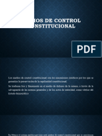 Medios de Control Constitucional