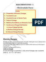 Electrostatics One