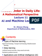 CCST9017 (2023-24lecture11printed Version) MachineLearning