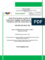 Bidding Document (Ib 2023-033 Bac Iii)