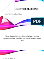 First Trimester Bleeding