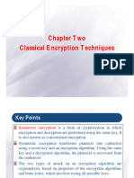 Classical Encryption Techniques