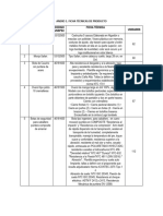 Especificaciones Técnicas de Producto - Dotación y EPP 2023