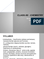 Xii PPT CH 15 Part 1 Biomolecules