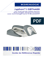 Quick Reference Guide (QRG), Gryphon I GBT4400 2D (French)