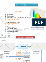 Transformée de Fourier Chap 1