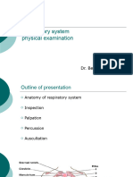 Respiratory System PE