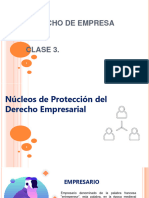 CLASE 3 - Núcleos de Protección Del Derecho Empresarial Corregido (Conflicto de Codificación Unicode 1)