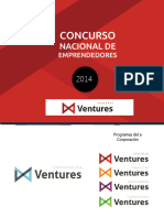 Concurso Ventures Gira Nacional 2014