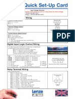 Lenze AC Tech SMV Quick Start Guide