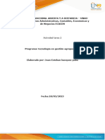 Anexo 1 - Clasificación y Caracterización de Las Escuelas Del Pensamiento Administrativo