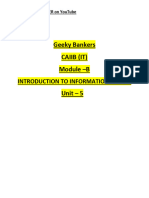 Geeky Banker CAIIB IT MODULE B COMPLETE