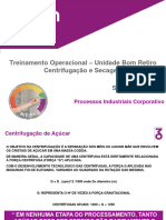 Treinamento Processos - Centrifugação e Secagem