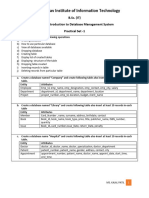 Dbms Practical Set