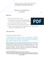 Discipulado - 07-10-23 - Jesús, El Pan de Vida.